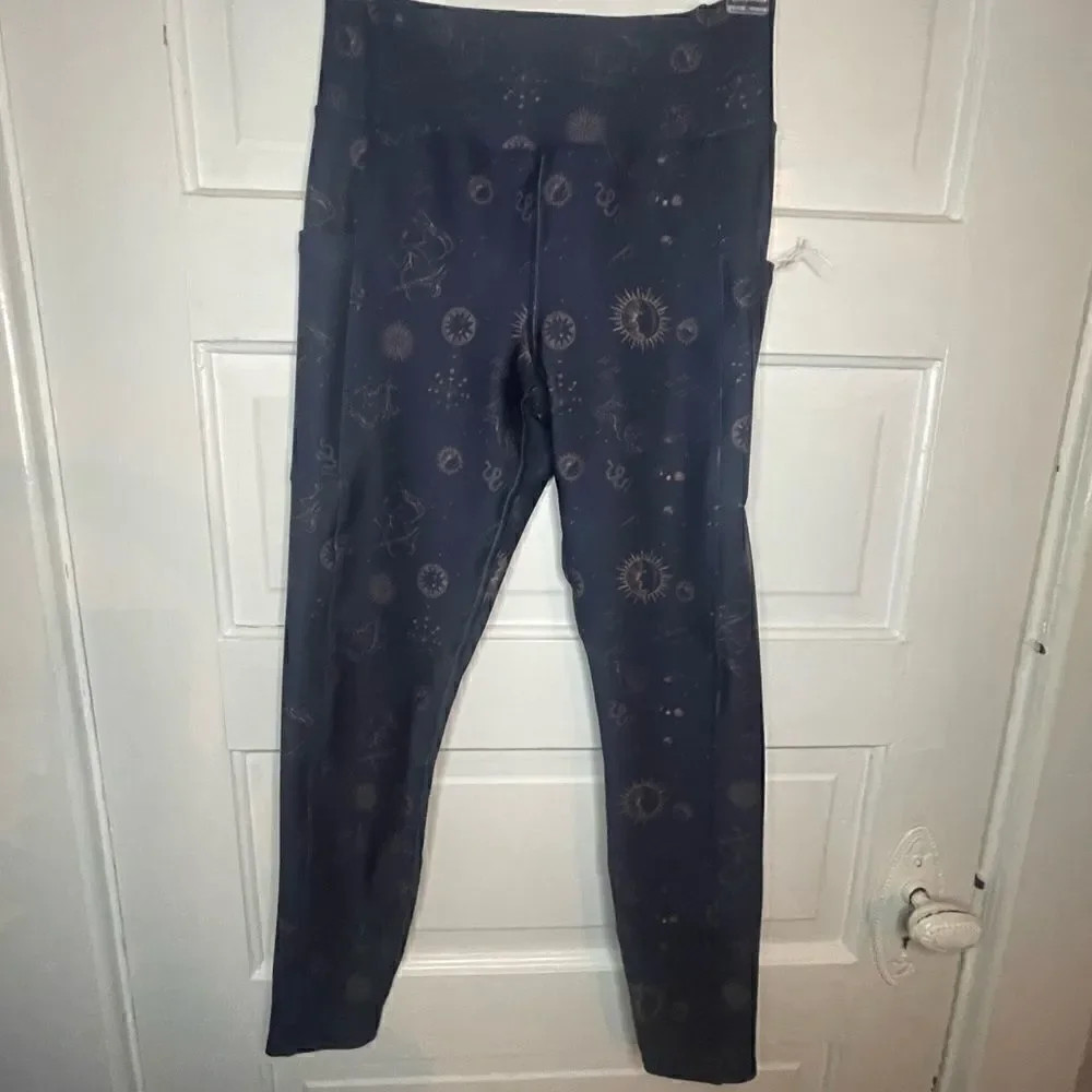 NWTs Johnny Was Calme 7/8 Celestial Leggings - Picture 1 of 11